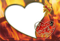 Красивое сердце на день Св. Валентина