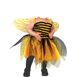 шаблон костюм пчелки