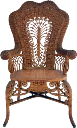 плетеный стул